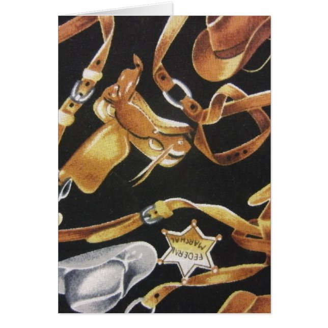 Cartão Tack Ocidental (Frente)