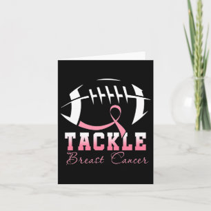 Cartão Tackear o conhecimento do Cancer da mama