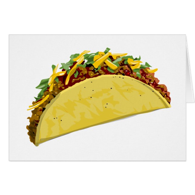 Cartão Taco (Frente Horizontal)