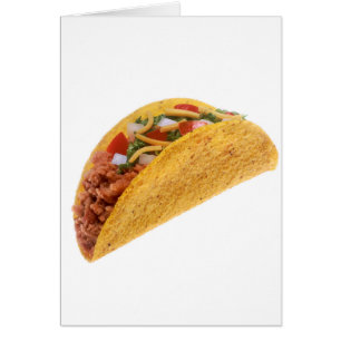 Cartão Taco duro de Shell