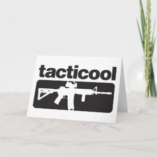 Cartão Tacticool - preto