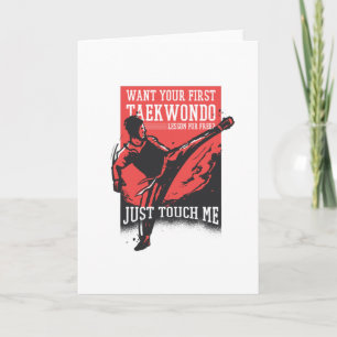Cartão Taekwondo
