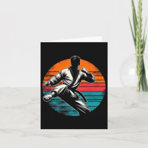 Cartão Taekwondo Camisetas Marciais Coreanos Presentes Pa