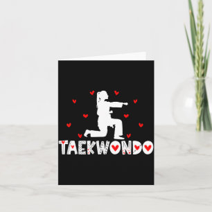 Cartão Taekwondo - Dia dos Namorados Artes Marciais