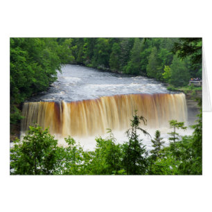 Cartão Tahquamenon Upper Falls