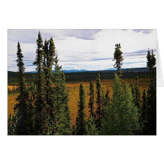 Cartão Taiga Summer (Frente Horizontal)