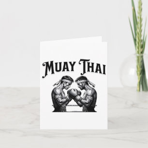 Cartão Tailandês Boxing