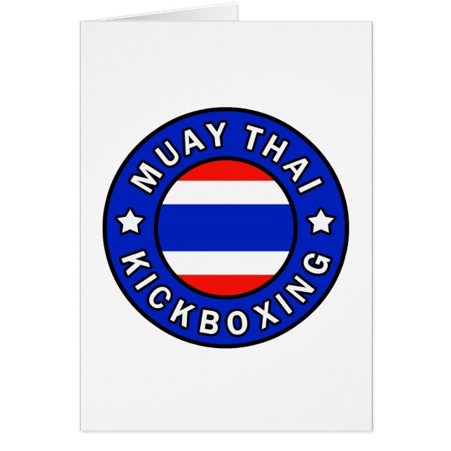 Cartão Tailandês de Muay (Frente)
