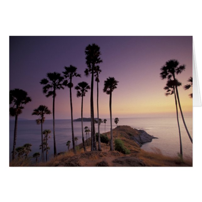 Cartão Tailândia, Ilha Phuket. (Frente Horizontal)