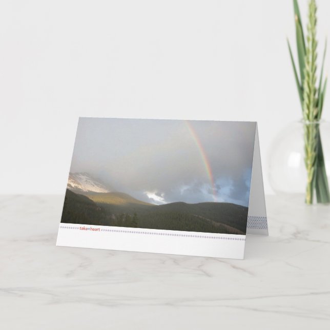 Cartão take*heart (Frente)