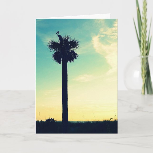 Cartão Take time to ponder :) 5x7 note card, blank inside (Frente)