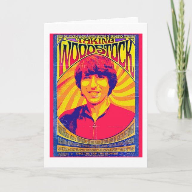 Cartão Taking Woodstock Greeting Card (Frente)