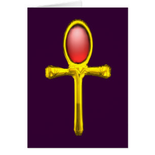 Cartão TALISMAN VERMELHO, amarelo roxo