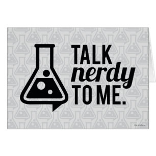 Cartão Talk Nerdy
