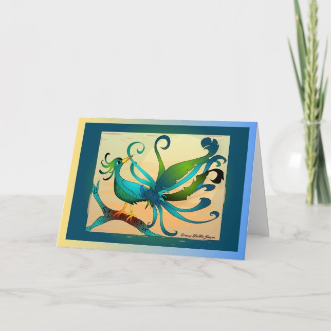 Cartão Tall Tales by Debbie Jensen (Frente)