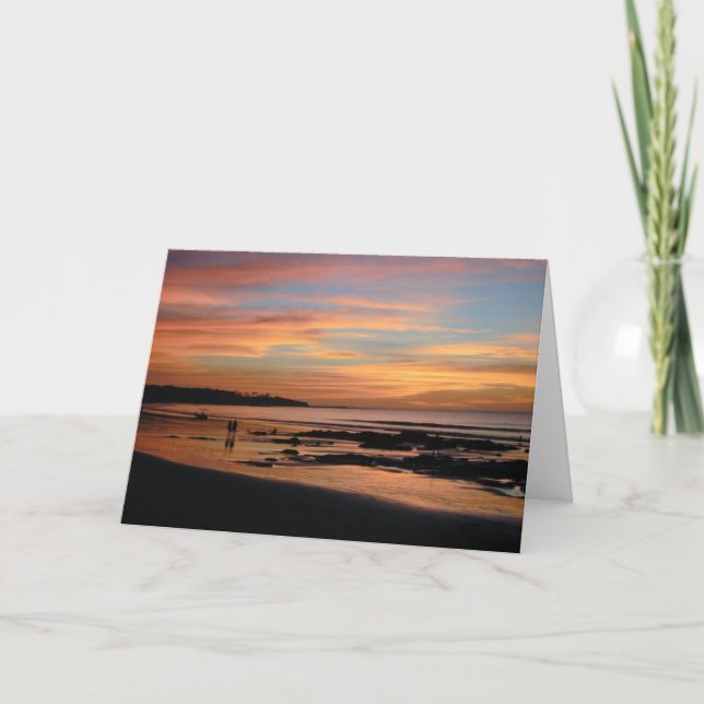 Cartão Tamarindo Playa Grande Costa Rica (Frente)