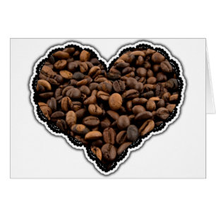 Cartão Tampa do café