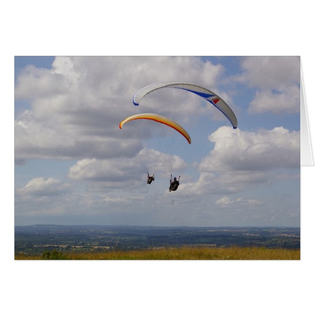 Cartão Tandem Gliding (Frente Horizontal)
