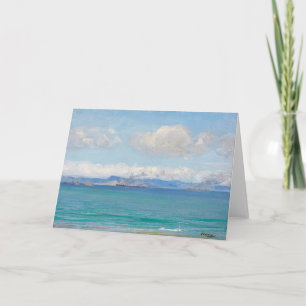 Cartão Tangier Bay Sir John Lavery