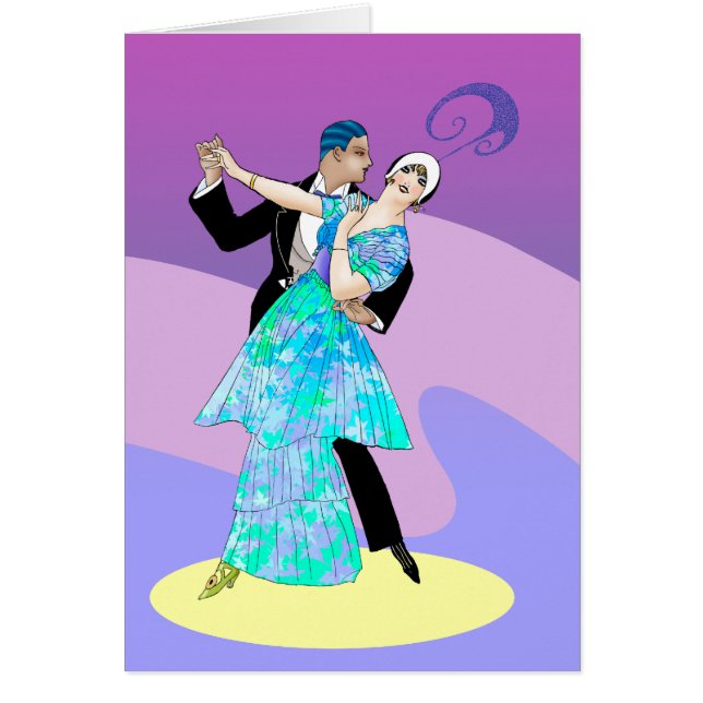 Cartão Tango do luar (Frente)