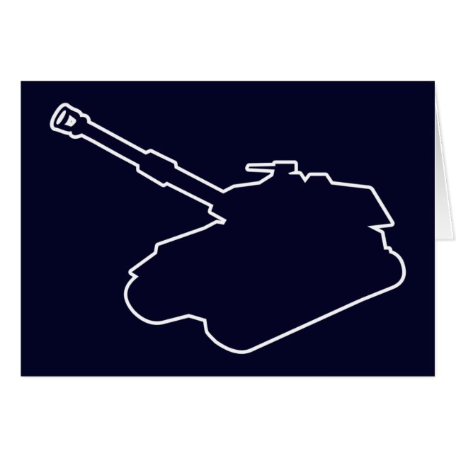 Cartão Tanque (Frente Horizontal)