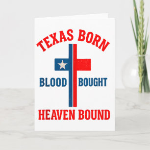Cartão Tanque Cruz Texas Nascido, Sangue Comprado, Limite