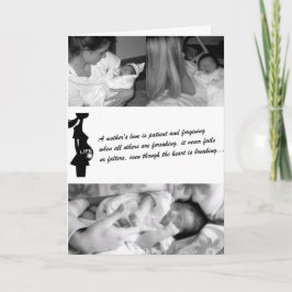 Cartão Tanto o amor da mãe dela.