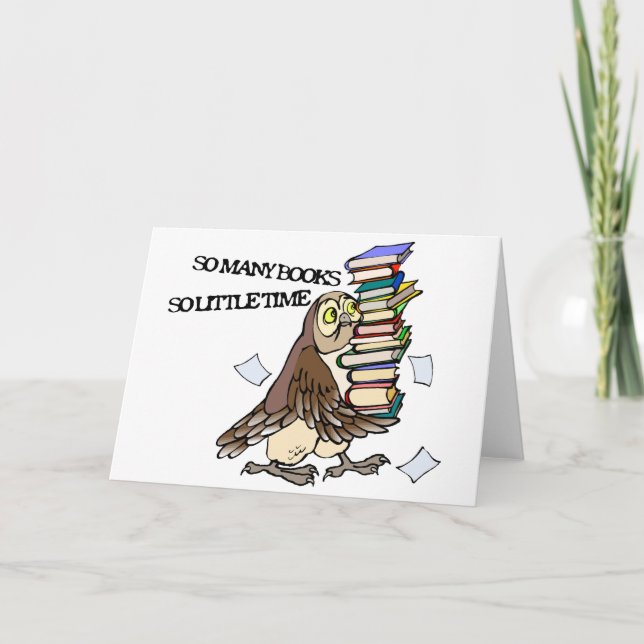 Cartão Tantos Livros (Frente)