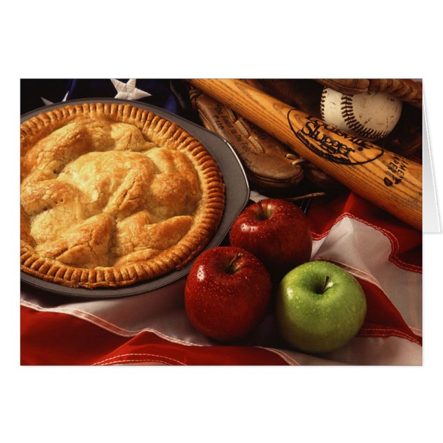 Cartão Tão americano quanto... (Frente Horizontal)