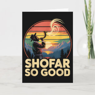 Cartão Tão Bom Rosh Hashanah Judaico Feriado Engraçado Sh