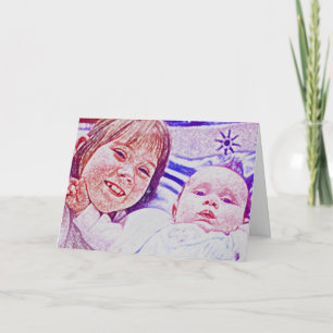 Cartão Tão feliz em ouvir sobre seu novo bebê