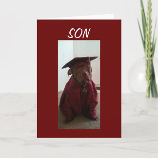 CARTÃO TÃO ORGULHOSO DE VOCÊ FILHO GRADUAÇÃO
