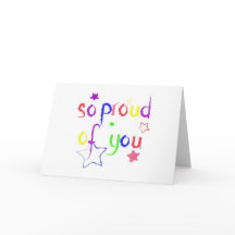 Tão Orgulhoso de vocês, Parabéns