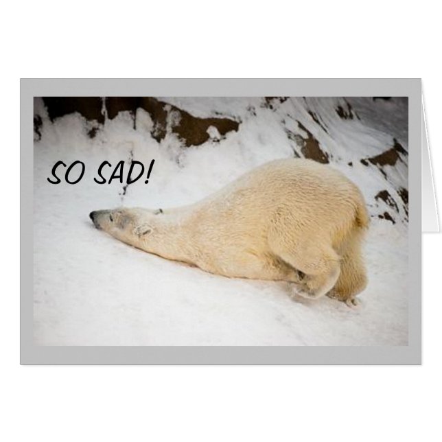 CARTÃO ****TÃO TRISTE**** NÃO PODE DIZER ANIVERSÁRIO FELI (Frente Horizontal)