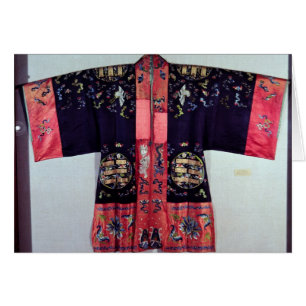 Cartão Taoist Robe com Tai Chi Yin e Yang