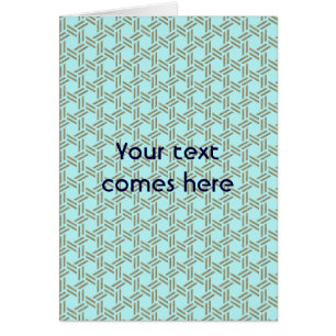 Cartão tapete de corrida