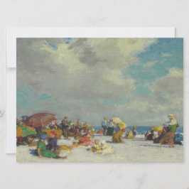 Cartão Tarde de Verão na praia