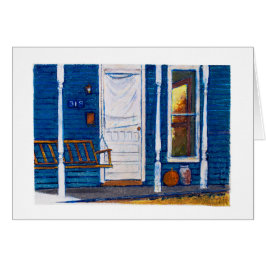 Cartão Tarde do outono