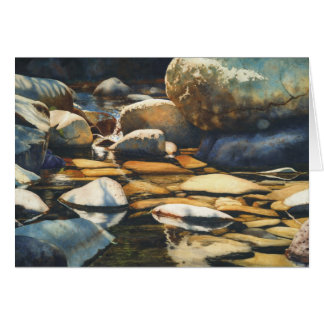 Cartão Tarde na angra de Eagle