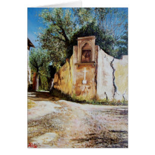 Cartão TARDE, RIMAGGIO / Toscana