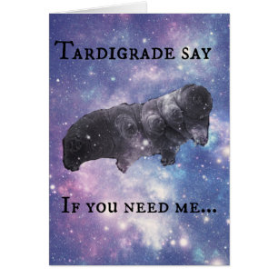 Cartão Tardigrade diga - julgando