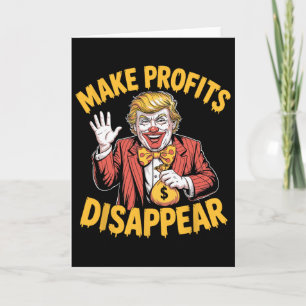 Cartão Tarifas de Trump Recessão Meme Fazem Lucros Desapa