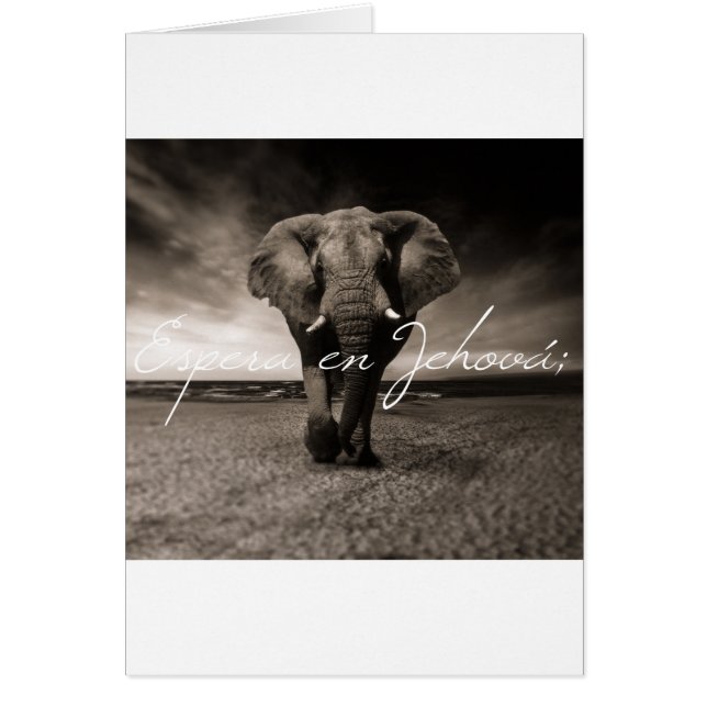 Cartão Tarjeta de Ánimo JWcard (Frente)