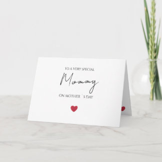 Cartão Tarjeta de felicitación plegada muther day