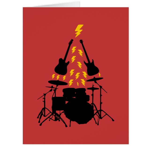 Cartão Tarjeta de navidad para mús icos Tarjeta de Navida (Frente)