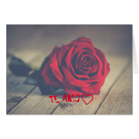 Tarjeta hermosa para dedicação