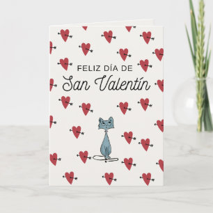 Cartão Tarjeta San Valentín
