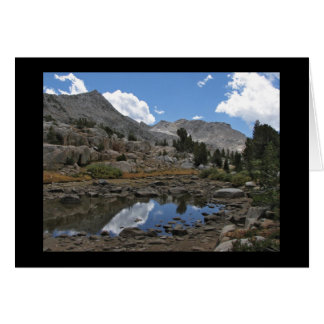 Cartão Tarn ao leste do lago Marie - região selvagem de