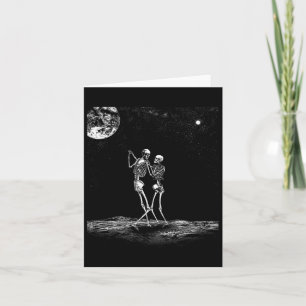 Cartão Tarot Card beijando esqueleto amor Ossos Gótico de