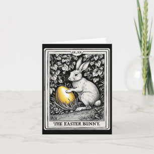 Cartão Tarot Card Felz pascoa Bunny Primavera Easter Oa